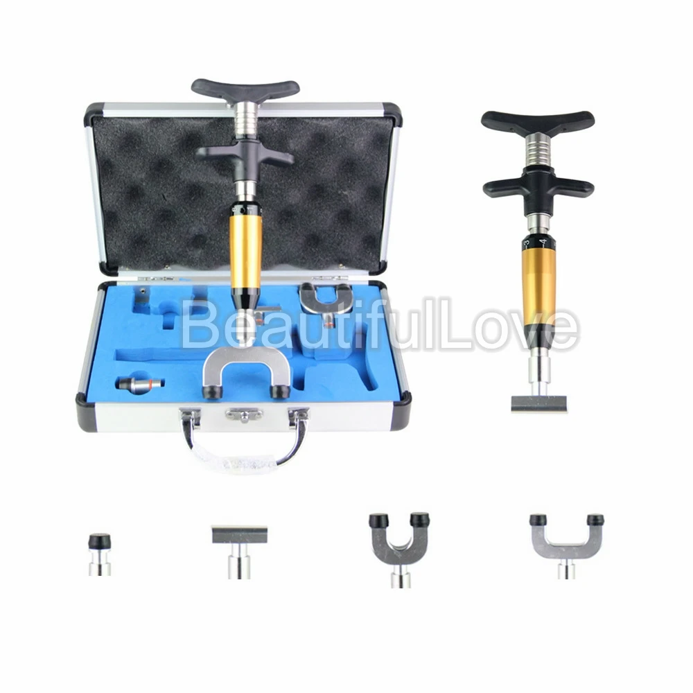 

Chiropractic Massage Gun Spine Back Instrument 6 Levels Adjust Vertebration Tools Chiropractic Massage
