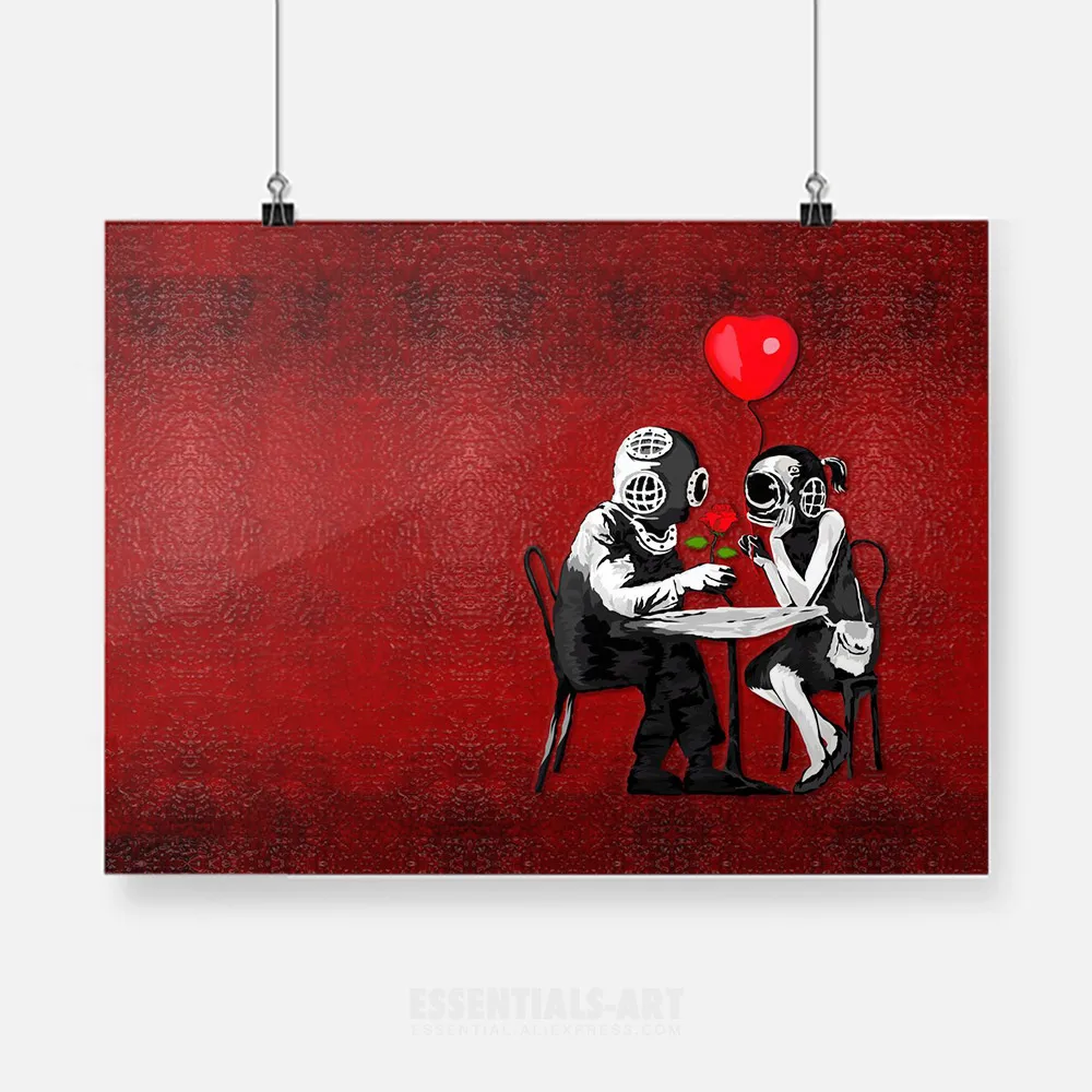 

Плакат на стену с изображением свидания на День святого Валентина, Настенная картина для спальни, для кабинета, гостиной, домашний Декор, жи...