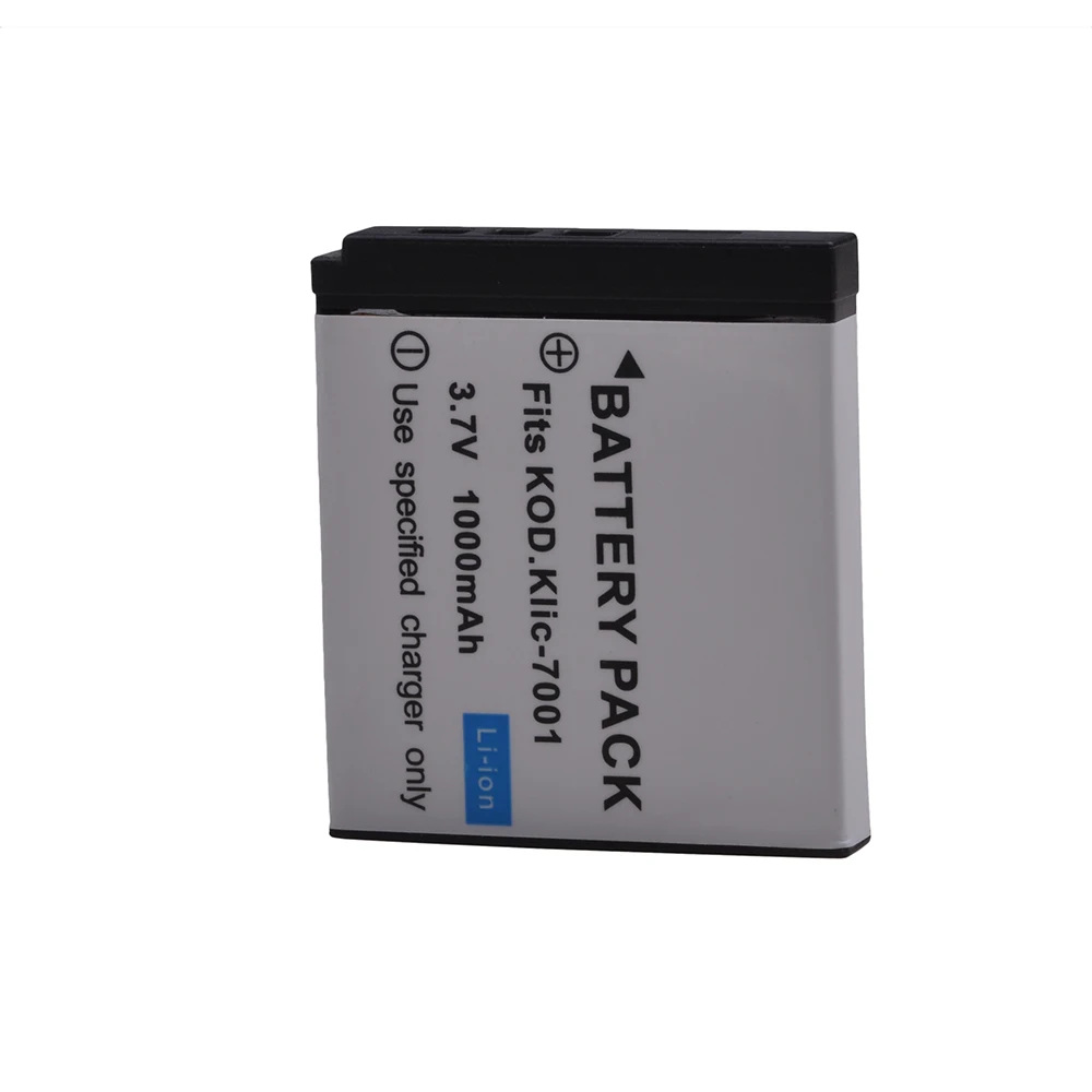 Аккумулятор Klic 1000 7001 мАч для Kodak Klic-7001 M1063 M341 M340 M320 M1073 V550 V570 V610 V705 M753 M763 M853 M863 |
