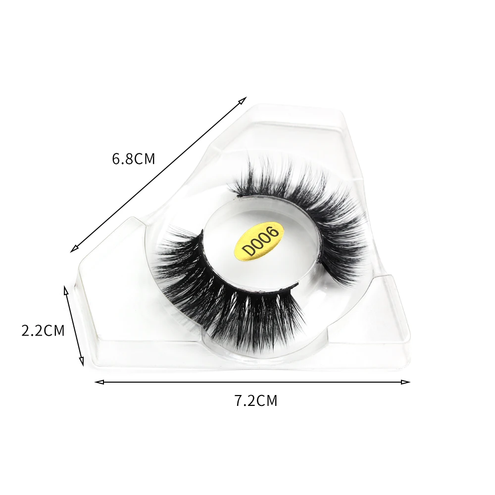 

Wholesale 5/10/20/100 Pairs 3D Mink Eyelashes Handmade Thick Natural False Eye Lashes Soft Volume Mink Lashes Makeup Extension