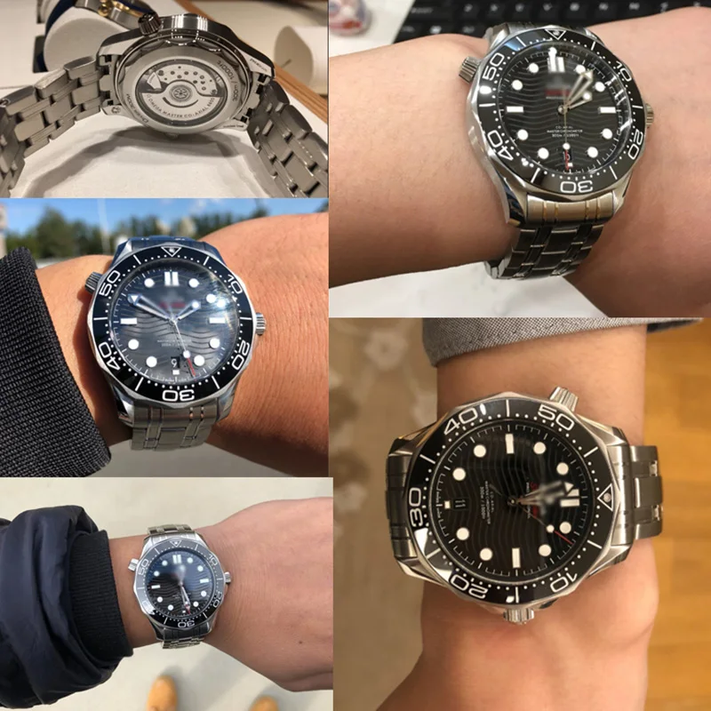 

Metal Watchbands For Omega SEAMASTER PLANET OCEAN Strap Watch Accessories Solid Stainless Steel Wristband Watch Bracelet Chain