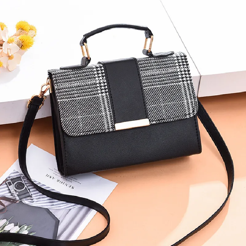 

2021 New Arrival Retro Women Handbag Ladies Crossbody Messenger Bags High Quality PU Leather Female Flap Small Shoulder Bag