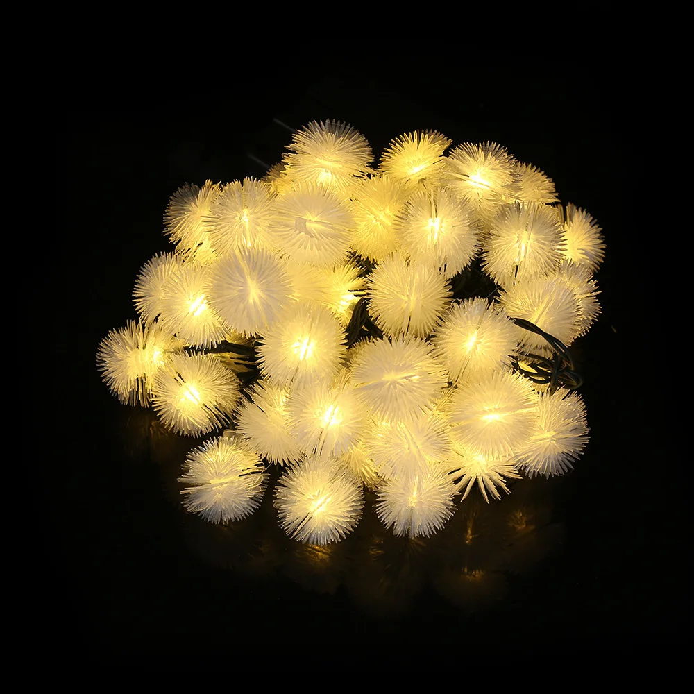 

Dandelion Solar Led Light Outdoor String Light Festoon led light solar garland Gardening decoration Fairy Lights Wedding Decor