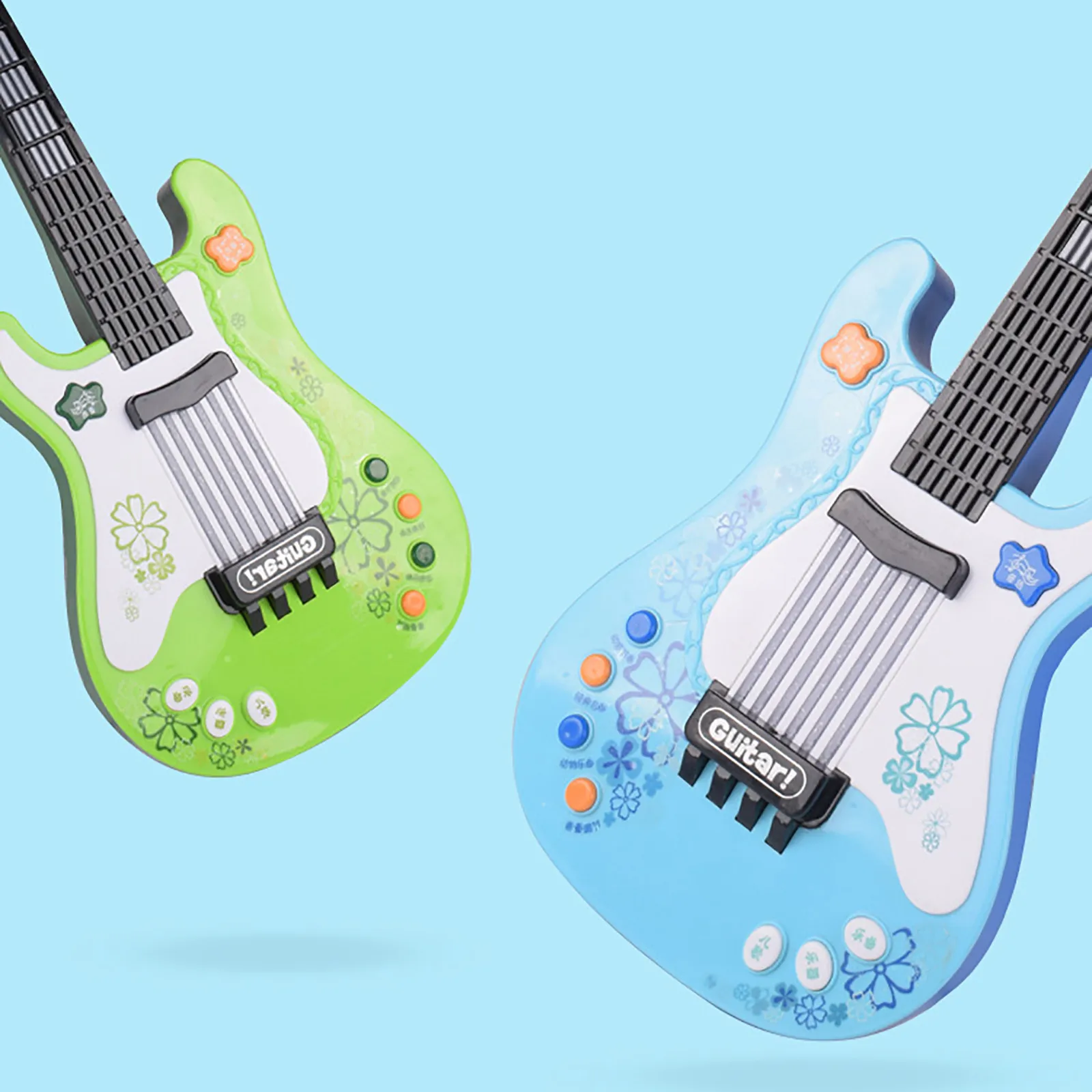 

Children's Guitar, Electric Toy Guitar For Beginners, Children's Electric Guitar for Kids Age 2-7 Music Montessori Toys Gifts#30