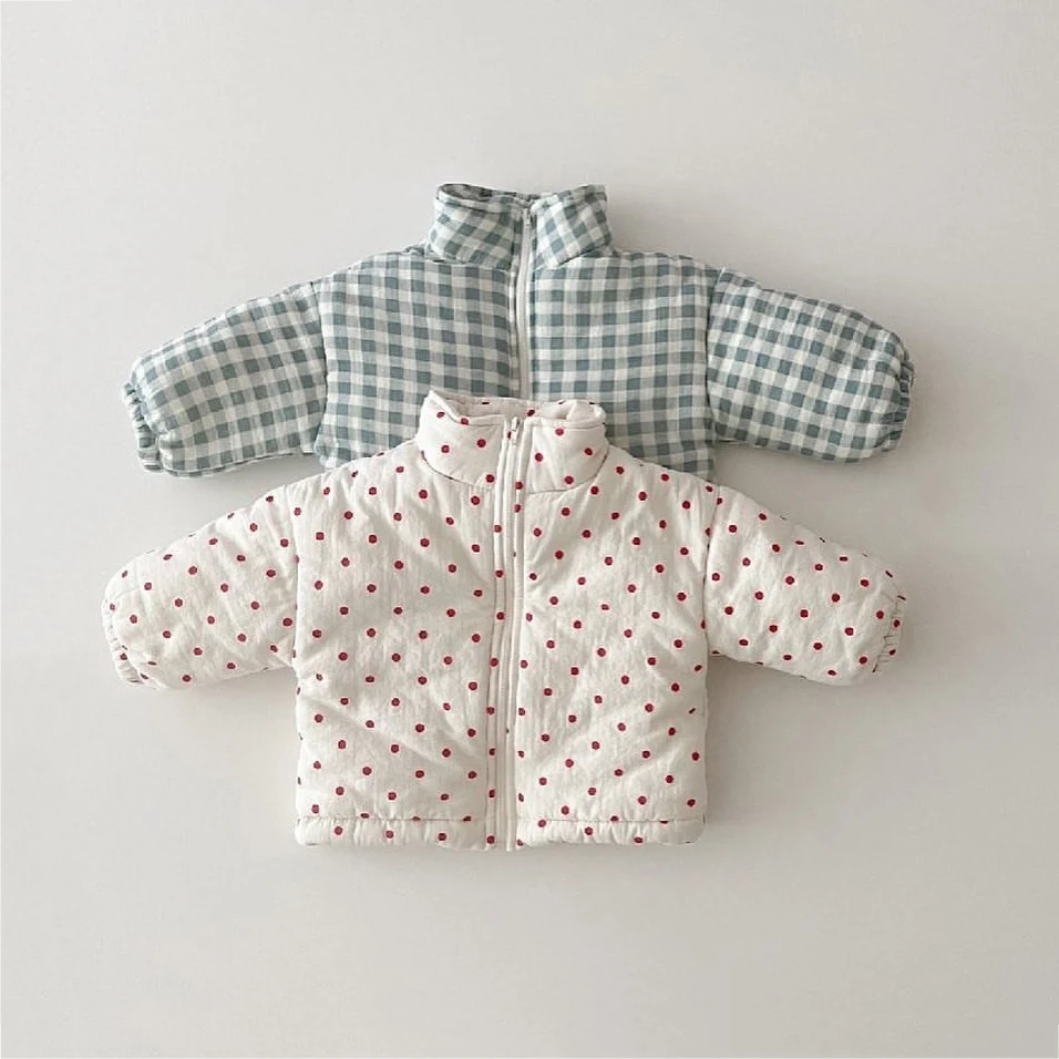 

Baby Girls Jacket Winter Spring Kids Girl Light Cotton Coats Spring Toddler Girl Clothes Children's Clothing For Girls Coat