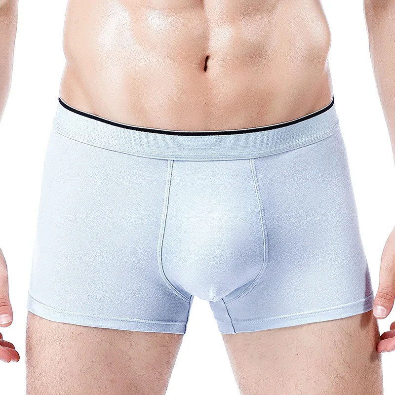 

Cotton Men's Underwear Boxers Male Panties Breathable Sexy Man Boxer Solid Soft Underpants Comfortable Plus Size Shorts Lingerie
