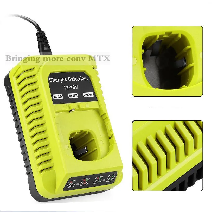 Зарядное устройство ryobi P117 для Ni-CD Ni-MH li-ion батарей 12 В 14 4 18 в | Электроника