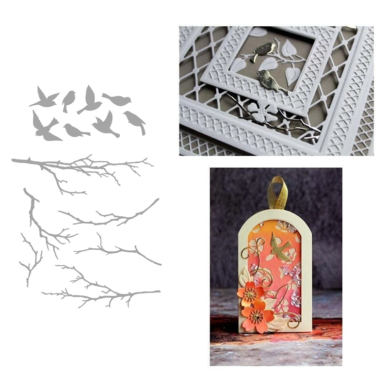 2020 новые металлические штампы и Скрапбукинг для изготовления бумаги стебли