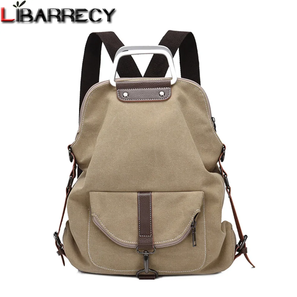 Metal Handle Designer Backpack Belt Buckle Anti-theft Bookba