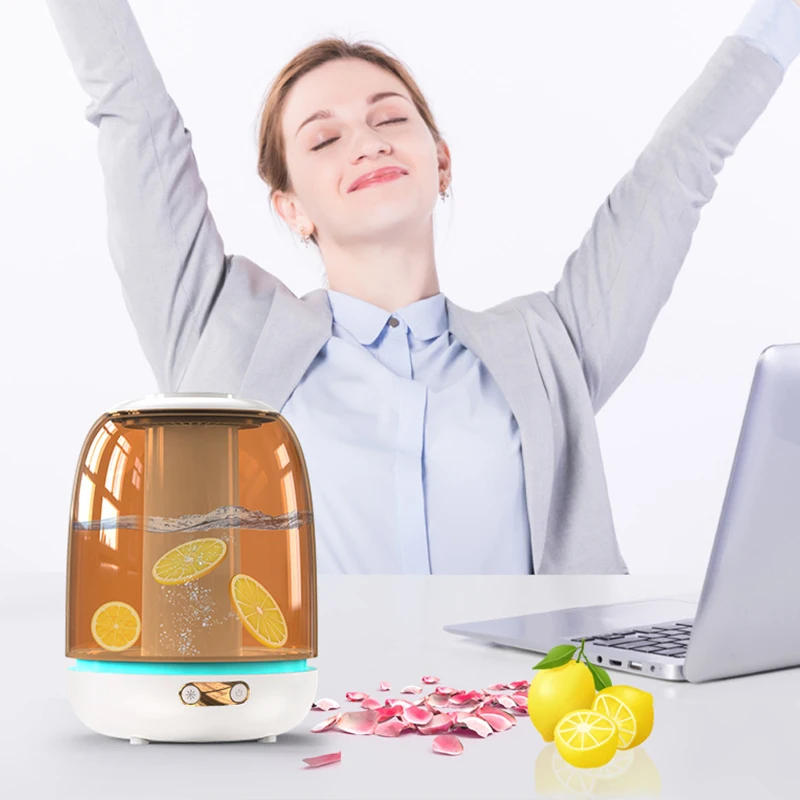 Увлажнитель воздуха ультразвуковой с двойным распылителем 3000 мл | Бытовая