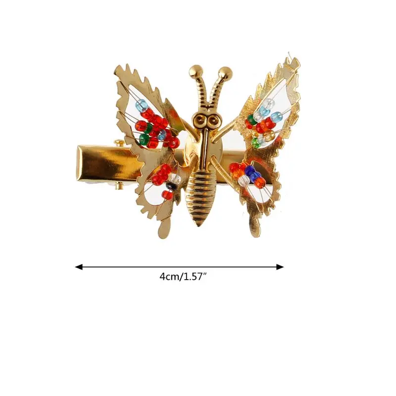 1Pc Girls Lovely Hollow Out Bow Butterfly Hairpins Headpiece Barrettes Hair Accessories Hair Clip For Children G2AE