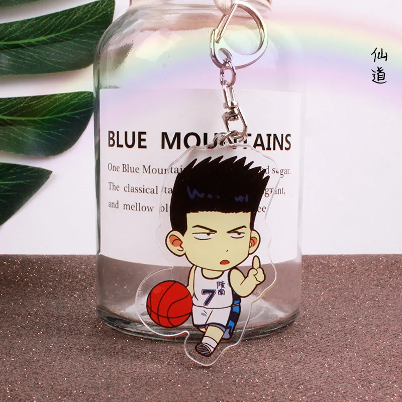Япония аниме Slam Dunk брелок мультфильм фигурка Akagi Hanamichi Sakuragi Rukawa Mitsui акриловый