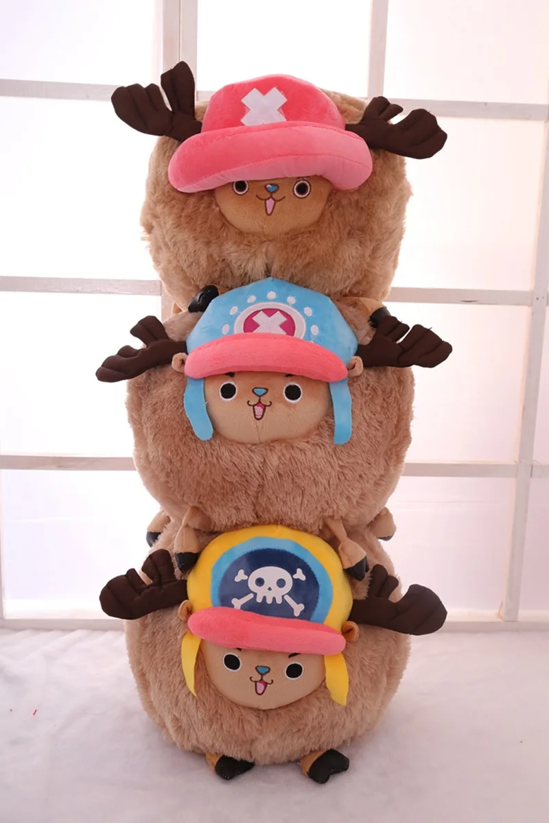 One Piece Tony Chopper Stuffed Plush Doll Soft PP Cotton Cute Pet Cushion Hand warmer Toys | Игрушки и хобби