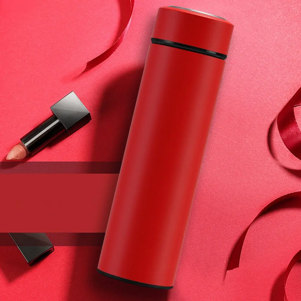 500 мл светодиодный дисплей Интеллектуальный температурный измерительный стакан