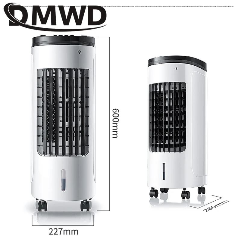 DMWD портативный Электрический вентилятор для кондиционирования воздуха с