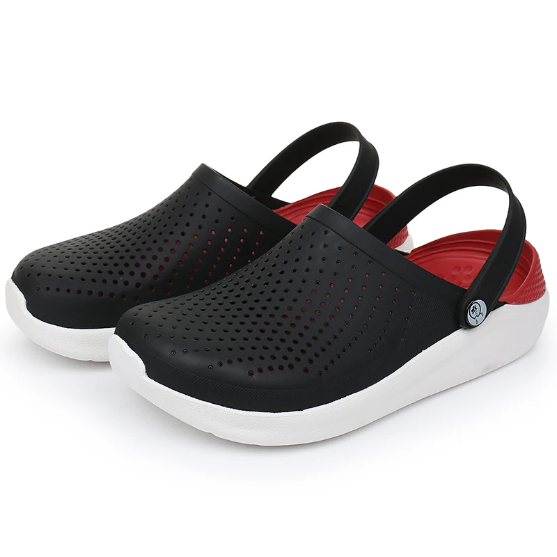 

2020 Basic Beach Shoes Men's Sandals Unisex Plus Size 36-46 Clogs Boys Beach Water Garden Shoes Female Male Sandals
