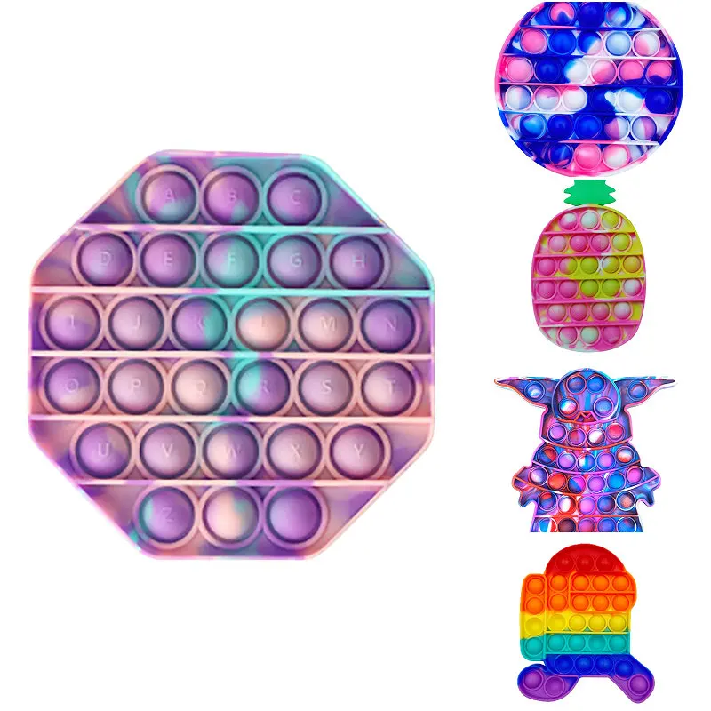 

Children Adult Dimple Toy Pressure Reliever Controller Educational Anti Stress Toy Autism Toys Brinquedos Child Antistress