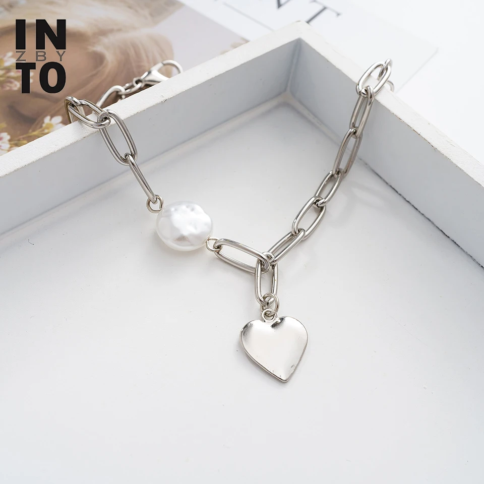 Женский браслет в стиле панк Into zby хип хоп с цепочкой бабочкой и цветком|Браслеты