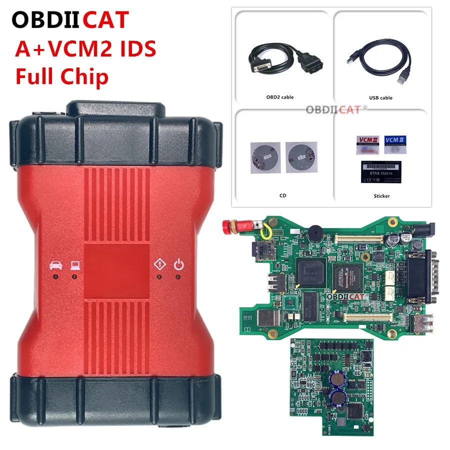 OBDIICAT VCM 2 включает и UCDS VCM2 IDS V120 V2.0.7.1 для диагностического инструмента Fo-rd |