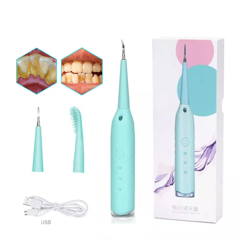 Электрический Перезаряжаемые чистки зубов стоматологические скребок пятна