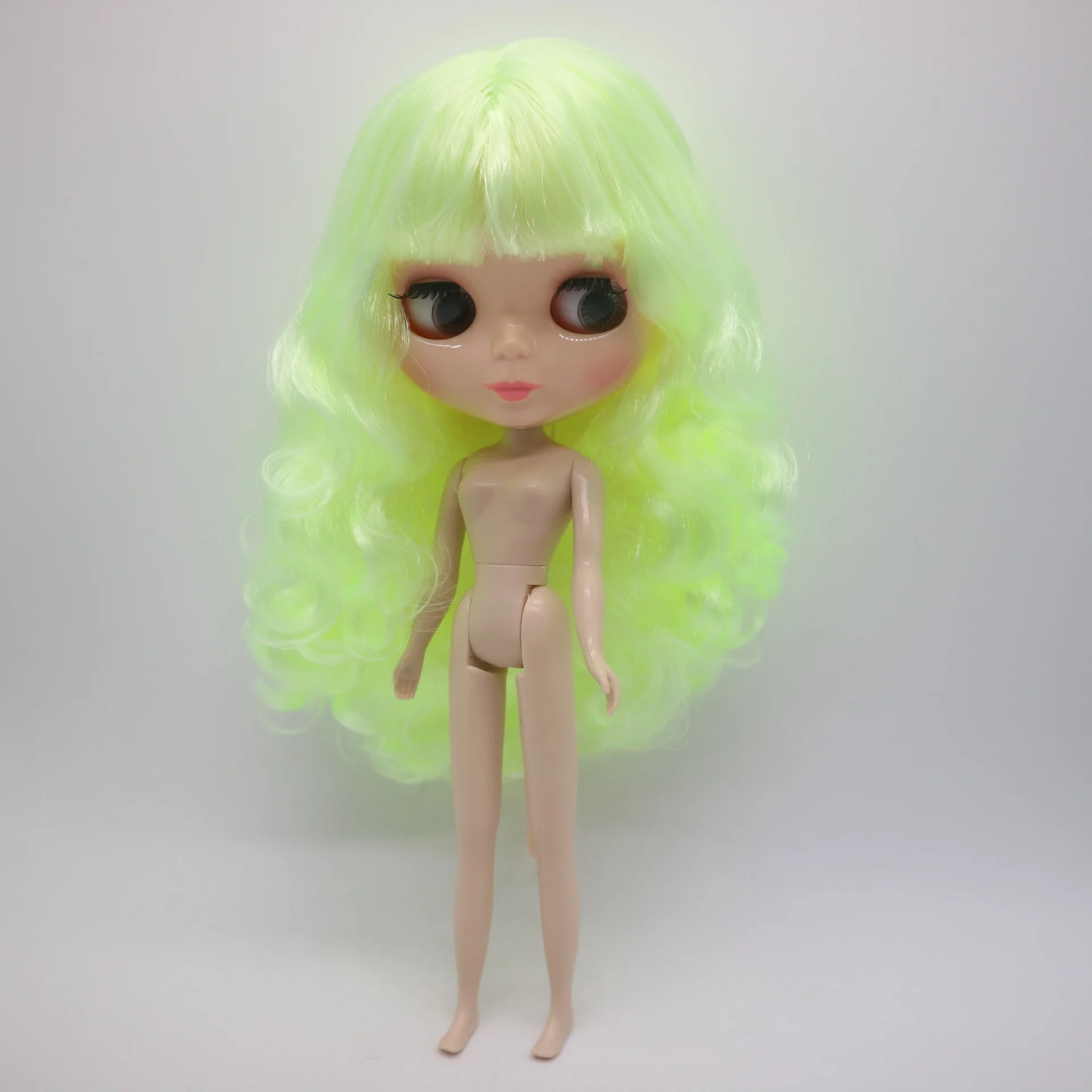Кукла Обнаженная blyth, Заводская кукла(флуоресцентные желтые волосы