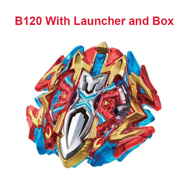 B120 with box Toupie Beyblade Arena Металл Fusion Avec Lanceur Bayblade Bleyblade Burst с пусковым устройством дети Bey Blade лезвия игрушки для детей - Цвет: B120 with box