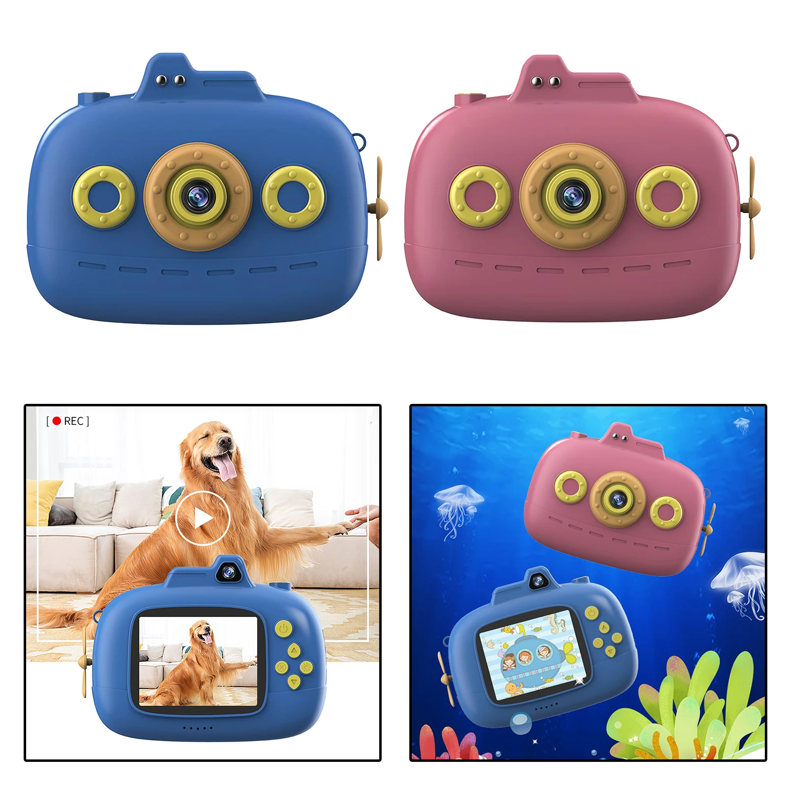

Children Digital Camera 2.4 Inches 40.0MP Rechargeable Multifunctional