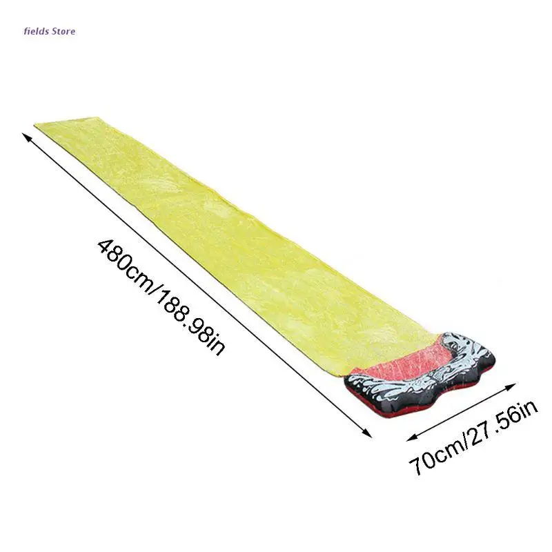 

Kids Water Slide Funny Water Spray Water Slip Outdoor Lawn Yard Summer Toy for Boys Girl