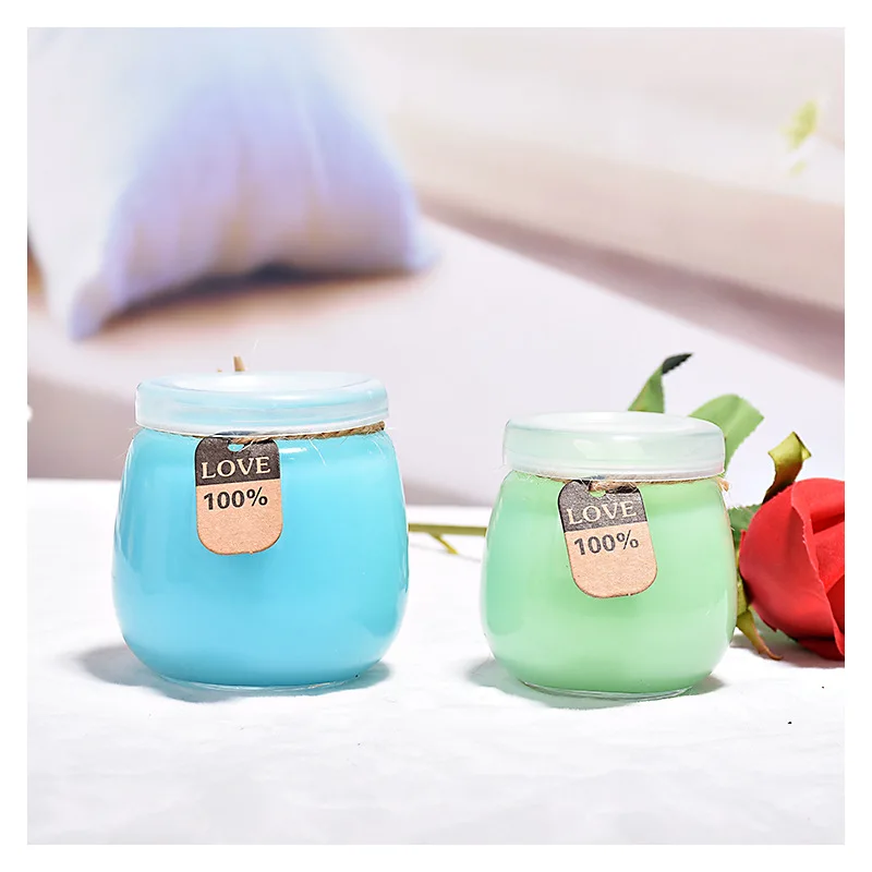 

100ML/300ML Wishing Bottle Honey Yogurt Pudding Glass Bottle Mini Cup Bottle Jelly Milk Baking Mold Food Storage Container 1pc