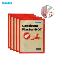 hot sell 8pcsbag pain relief capsicum plaster hot neck pain shoulder pain health care medical patch body relaxtion jmn015