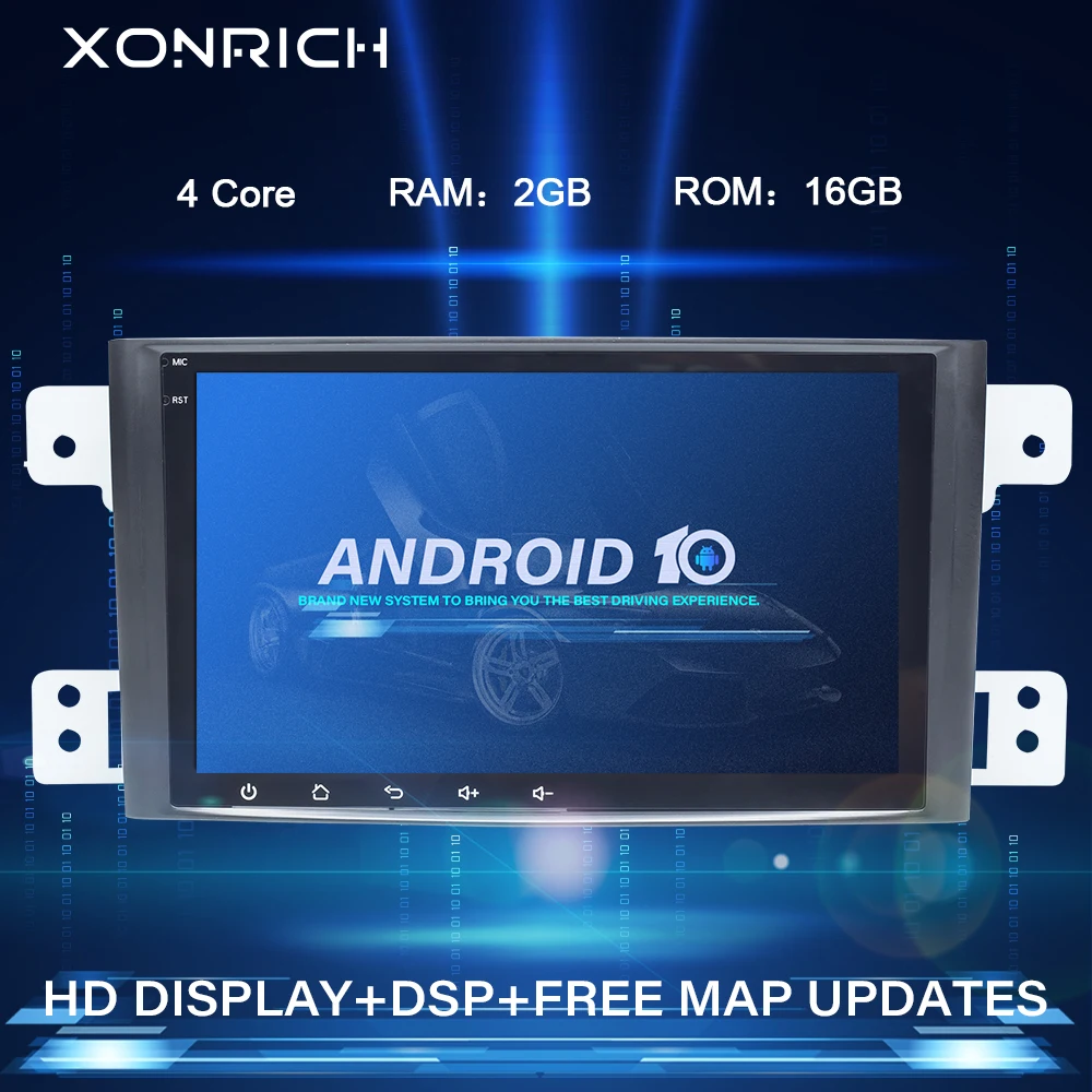 2 Din Android 10 автомобильный DVD мультимедиа для Grand Vitara 2005 2006 2007 2008 2009 2010 2011 2012 2013 радио