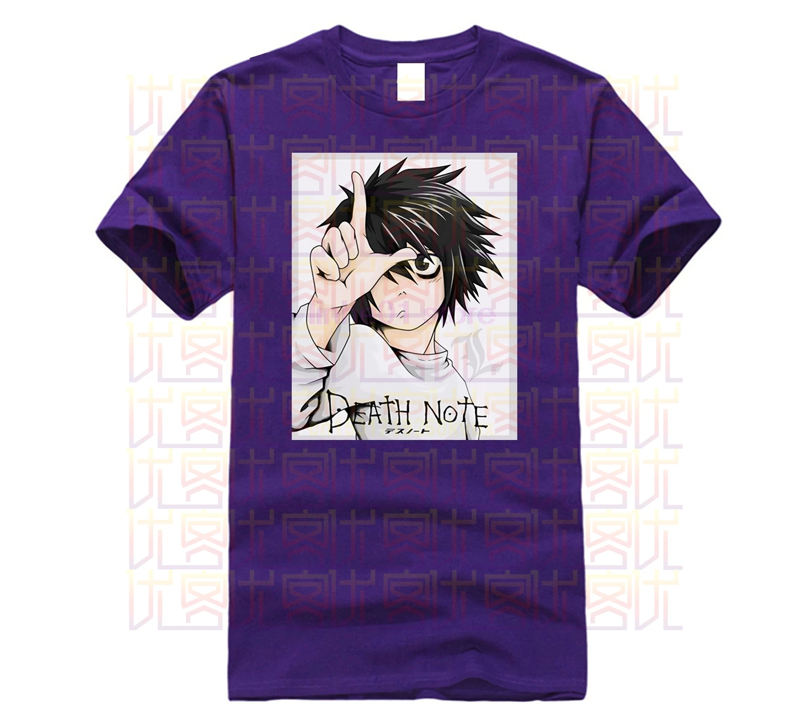Новинка 2020 футболка с принтом Death Note Мужская коротким рукавом летняя Ryuuku Ryuk