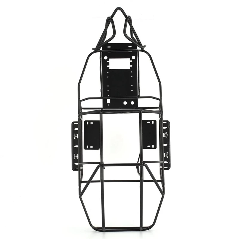 

2 Set RC Car Part: 1Pcs Metal Chassis Metal Body Cage Full Tube Frame & 1 Set Metal Gearbox Mount Transmission Holder