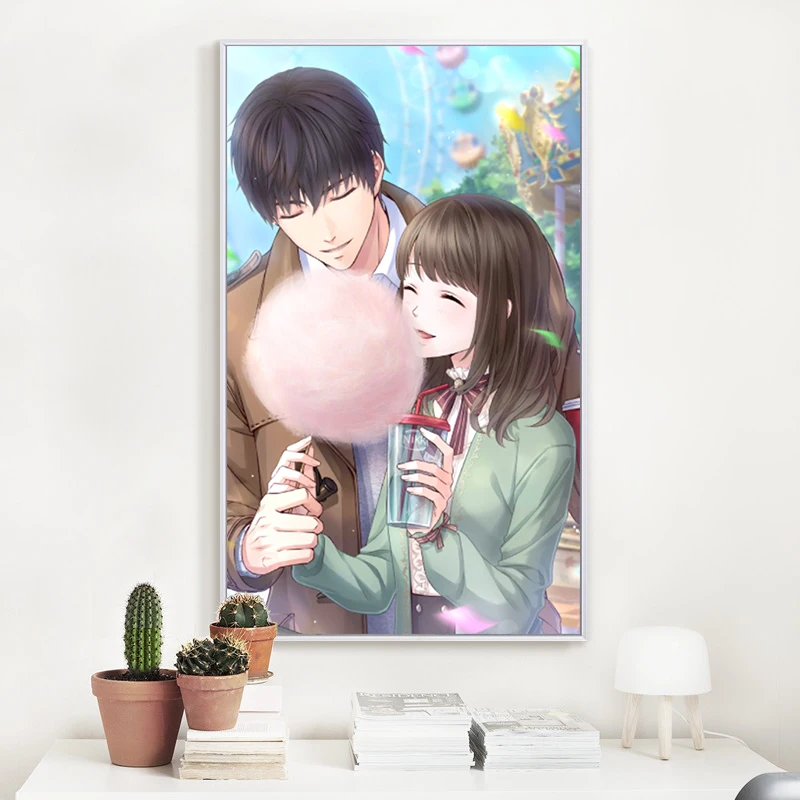 Картины по номерам произведение искусства любителей аниме красивый мальчик