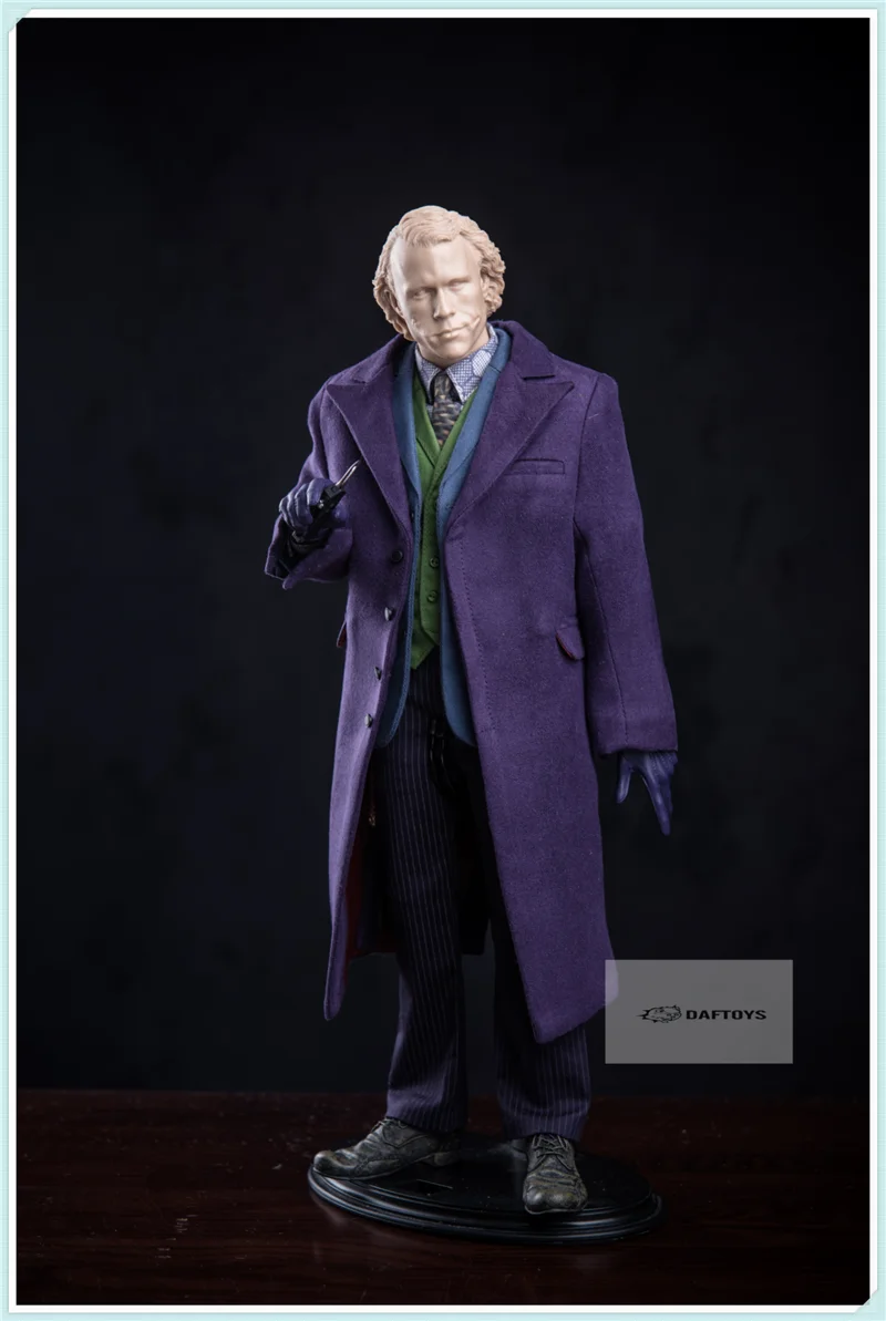 

In Stock 1/6 Scale Male Figure Accessory JOKER Clown Suit Clothes Costume Props for 12'' Male Figure Doll Toy