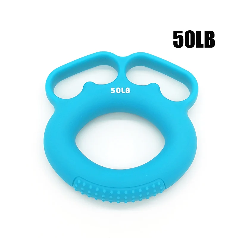 Blue 5-60 кг Регулируемый тяжелый захват фитнес-тренажер для рук захват на запястье тренировка увеличение силы пружинный палец щепотка кистевой эспандер - Цвет: Blue