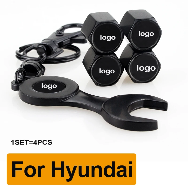 1 компл. Автомобильный аксессуар металлический черный гаечный ключ кольцо обод