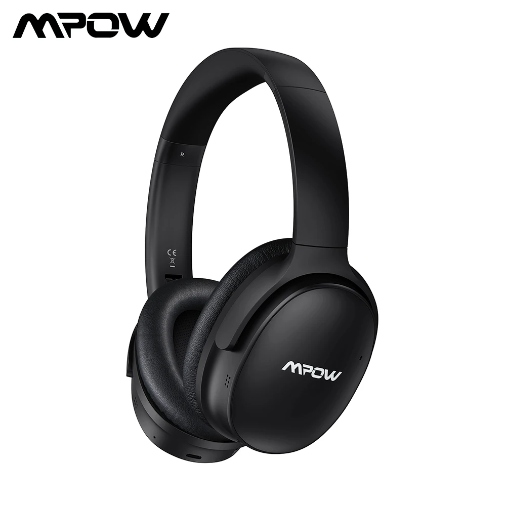 Mpow H10 Активная Bluetooth-гарнитура с шумоподавлением HiFi стерео ANC Беспроводная проводная складная гарнитура для планшетного ПК ПК Mpow H5