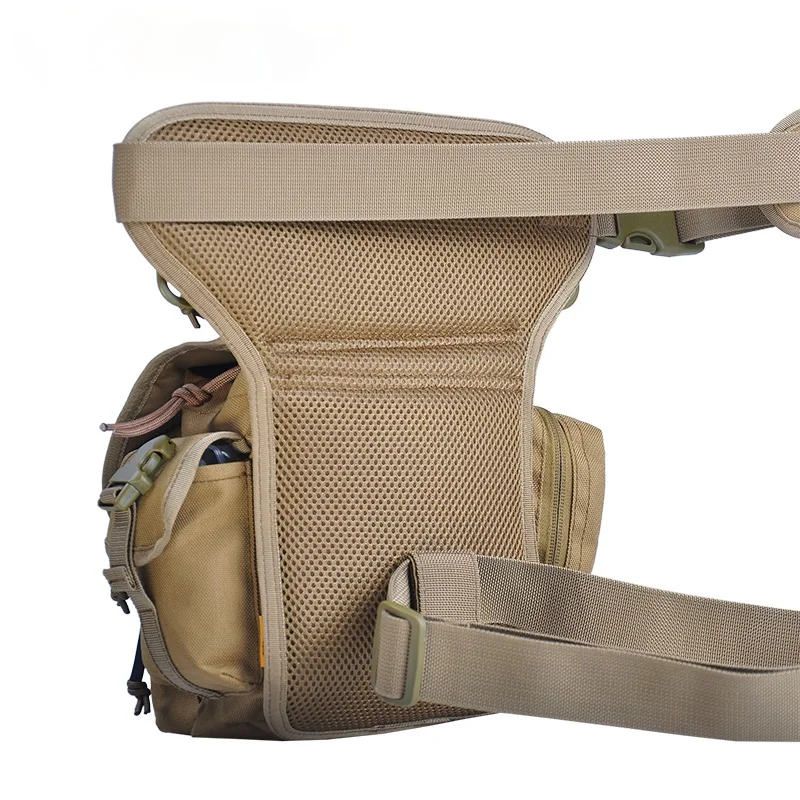 

High quality Travel Belt Bag Military 1000D Nylon Waterproof Men Tactical Waist Pack Leg Hiking Hunting Camping Cycling Leg Bag