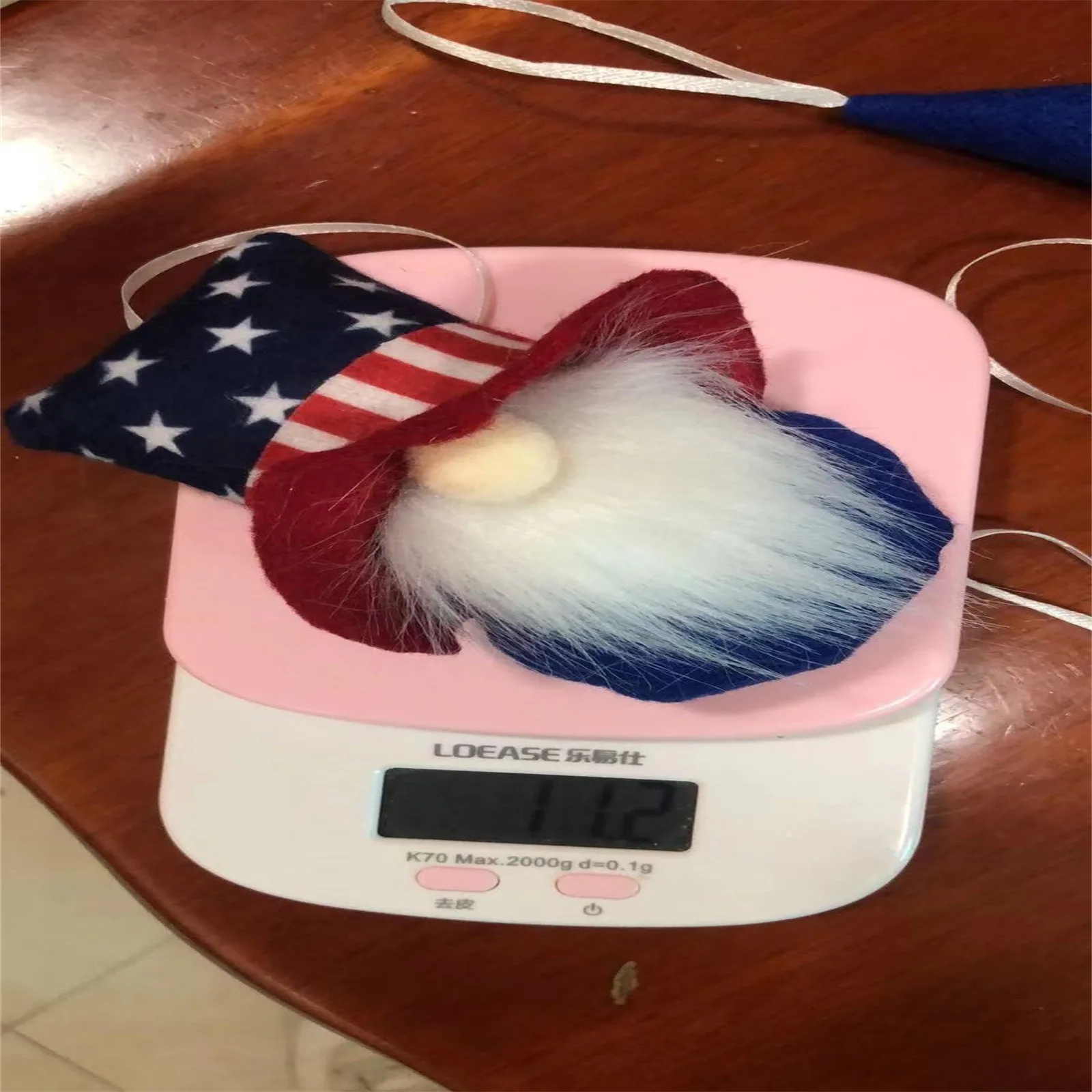 

In-Stock Festive Female Angel Figurine Pendant Day Lovely Patriotic Ornaments Creative Angel Doll Decoration Ornaments Stuffed