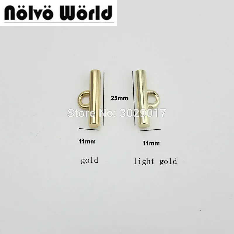 100 шт соединить пряжку золотого цвета литья под давлением металлическая