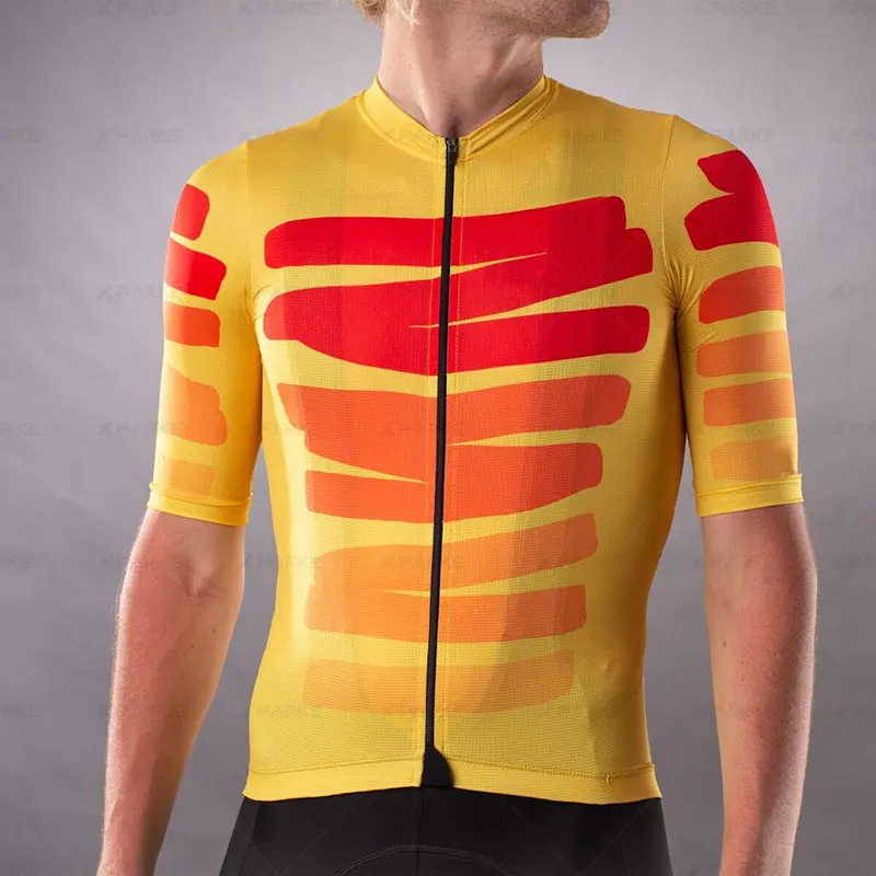 

2020 Pro cycling jersey breathable bicycle clothing Ropa Ciclismo men summer quick-drying bike wear clothes triathlon sweatshirt