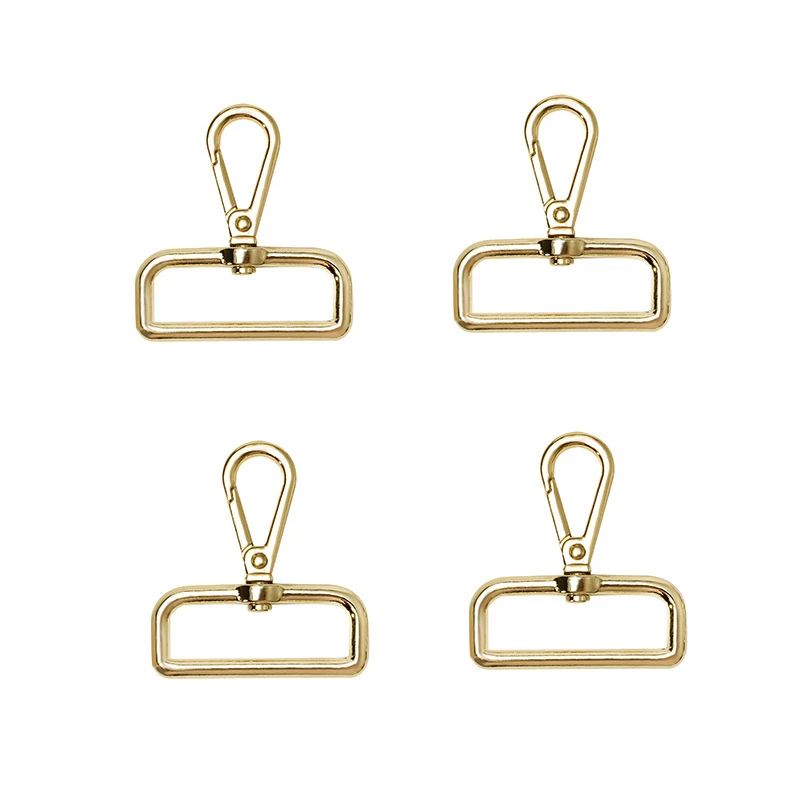 Металлический съемный карабин MIUSIE 20-38 мм спусковые зажимы пряжки для кожаного