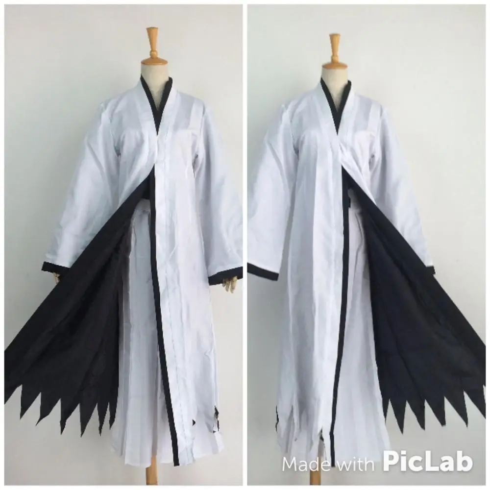 Горячее предложение аниме косплей костюм Bleach Kurosaki Ichigo плащ пальто бесплатная