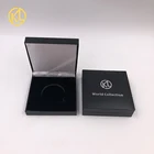 Памятные сувенирные монеты черного цвета в металлической коробке, хорошие продажи Коллекционные сувениры