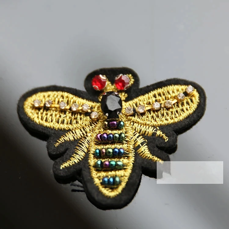 Стразы Вышивка бисером пчела аксессуары для рукоделия искусственная аппликация