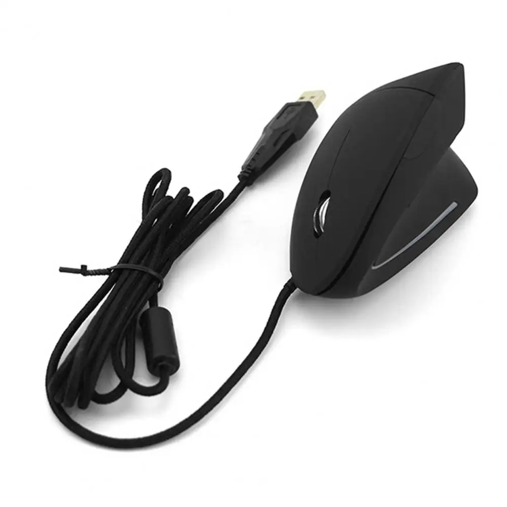 

Wired Right Hand Vertical Mouse Ergonomic Gaming Mouse 800 1200 200 3200 DPI USB Optical Wrist Mice Mause For PC Computer