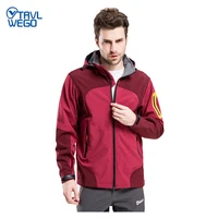 trvlwego men outdoor coat soft shell clothing male fleece clothing thermal outerwear cardigan skiing camping hiking jacket