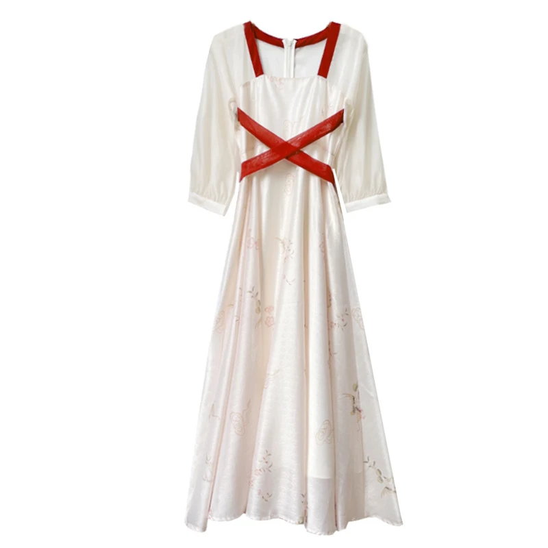 

Chinese Ancient Hanfu Dress Folk Dance Outfit Women Princess Fairy Dresses Oriental Style Dance Clothing Girl Cosplay Costumes