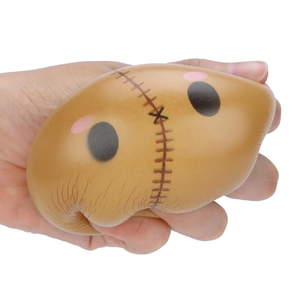 Антистресс хлеб детская игрушка давление мяч медленно растет забавная весь